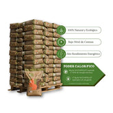 1-Palet de 70 sacos certificado Enplus de 15 kg Naturpellet