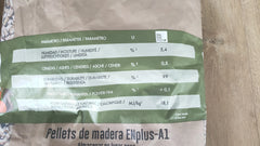9-Palets de 630 sacos certificado Enplus de 15 kg